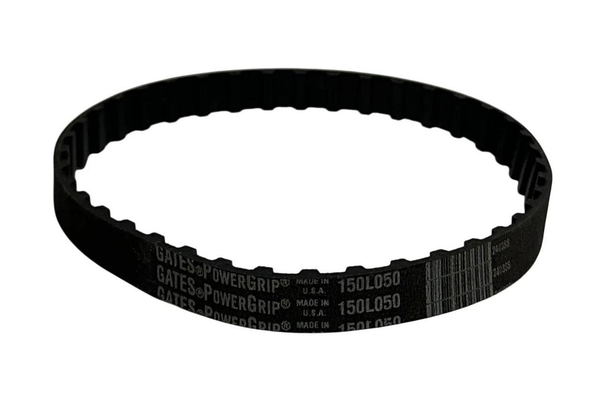 Used 8 GATES 150L050 PowerGrip Timing Belts 1/2'' WIDE / 15'' LONG OEM BLACK NSNP