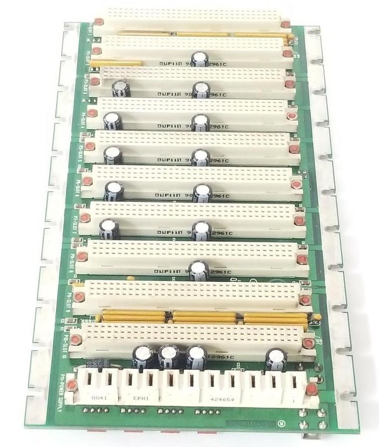 Used DELTA TAU 603464-101 UBUS 10-SLOT BACKPLANE BOARD 603464101