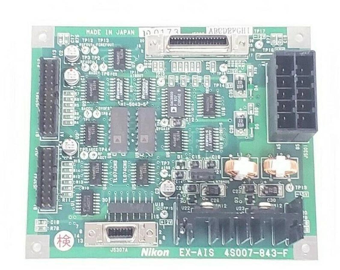 Used NIKON EX-AIS CIRCUIT BOARD 4S007-843-F