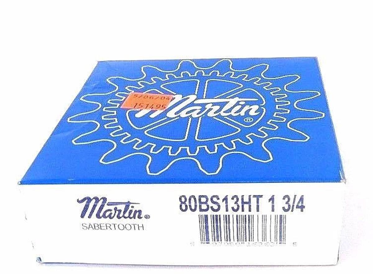 Used FACTORY SEALED MARTIN 80BS13HT 1 3/4 SABERTOOTH SPROCKET 80BS13HT134