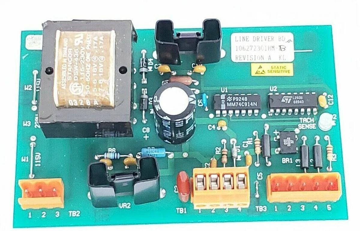 Used BOSTON / FINCOR 106272301HM-B LINE DRIVER BOARD REV: B KL 106272301HM
