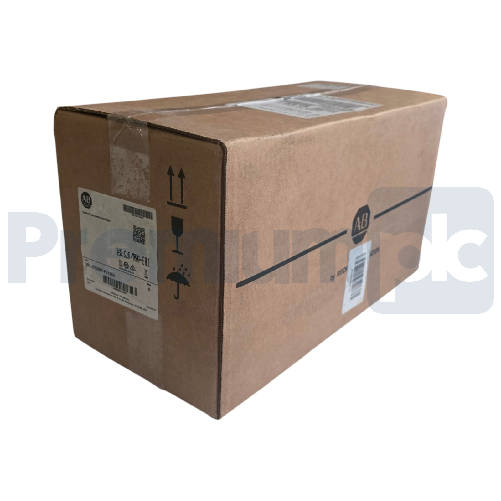 Used Sealed Allen Bradley VPL-B1306F-PJ12AA Kinetix /A VP Low Inertia AC Servo Motor
