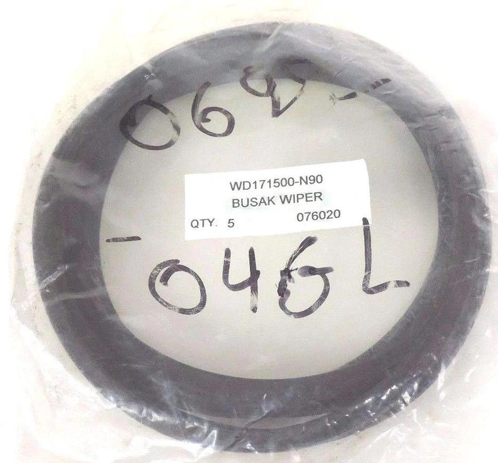 Used NEW MSC WD171500-N90 BUSAK WIPER WD171500N90, 076020 QTY: 5