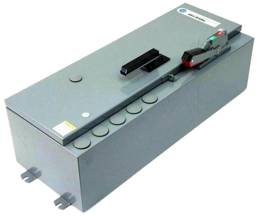 NIB ALLEN BRADLEY 512-BJB-6P STARTER W/DISCONNECT SWITCH SER 1 REV 6-22 512BJB6P