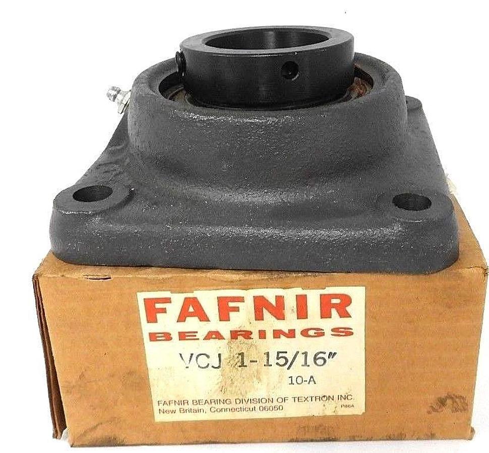 Used NIB FAFNIR VCJ 1-15/16 FLANGE BLOCK BEARING VCJ11516