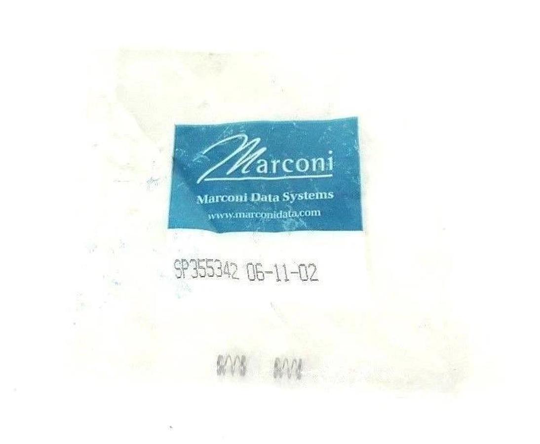 Used BAG OF 2 NEW MARCONI DATA SYSTEMS SP355342 ADDER VALVE SPRINGS