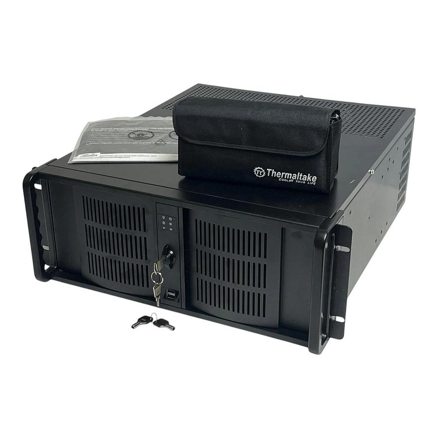 Intel S5000 Dual LGA771 4U Rackmount Server 675W Thermaltake Hotswap New Surplus