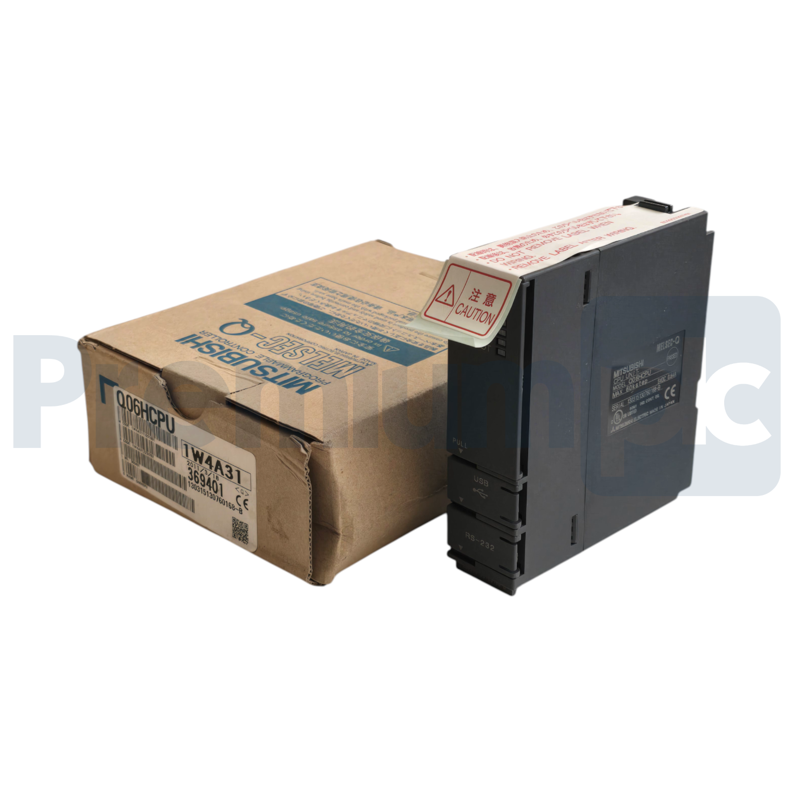 Used MITSUBISHI Q06HCPU MELSEC-Q QnU (PLC) CPU UNIT MAX 60Ksteps 5VDC 0.64A NSMP