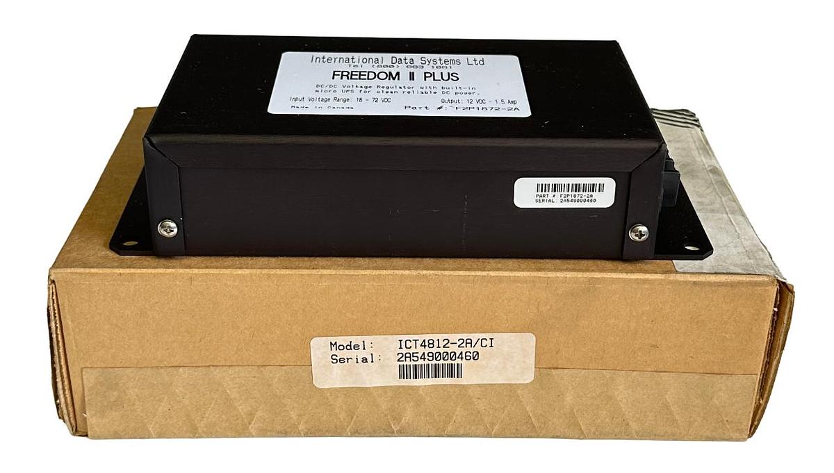 Used NEW ICT INTERNATIONAL DATA SYSTEMS F2P1872-2A / ICT4812-2A/CI FREEDOM II DC/DC