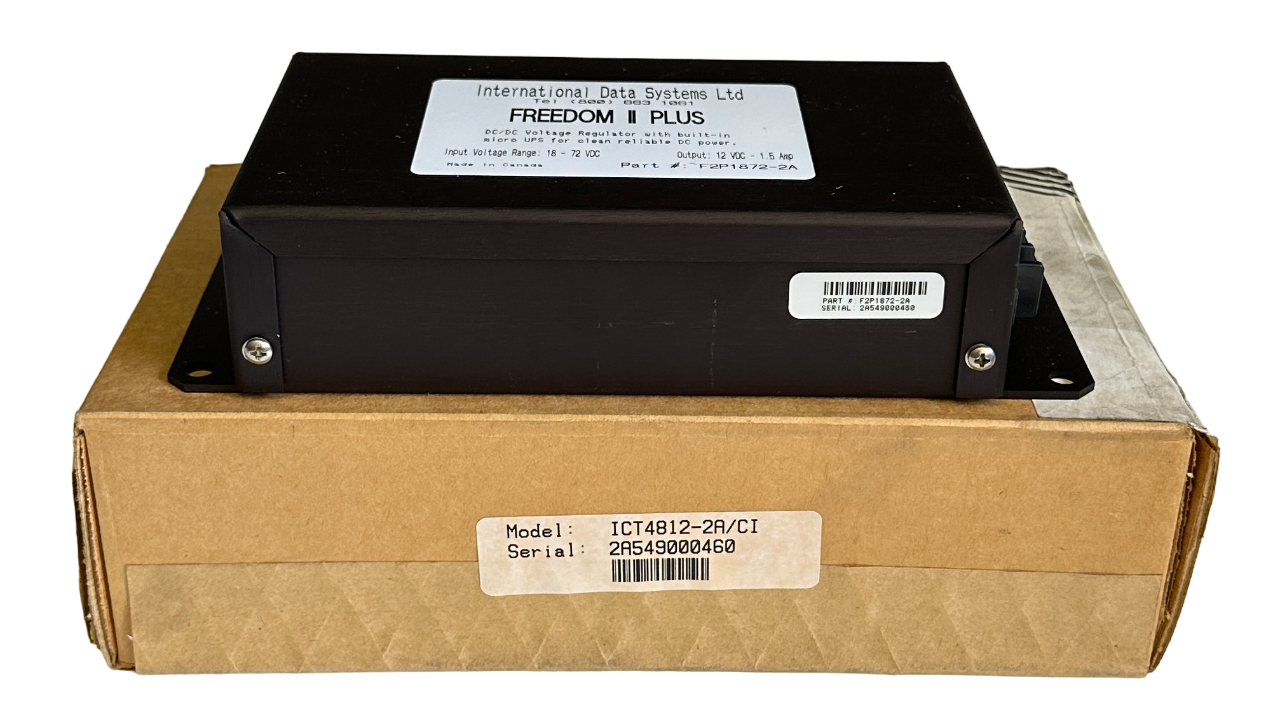 Used NEW ICT INTERNATIONAL DATA SYSTEMS F2P1872-2A / ICT4812-2A/CI FREEDOM II DC/DC