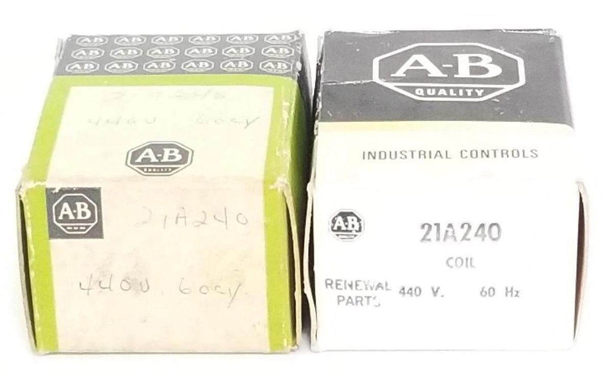 LOT OF 2 NIB ALLEN BRADLEY 21A240 COILS 440V-60HZ