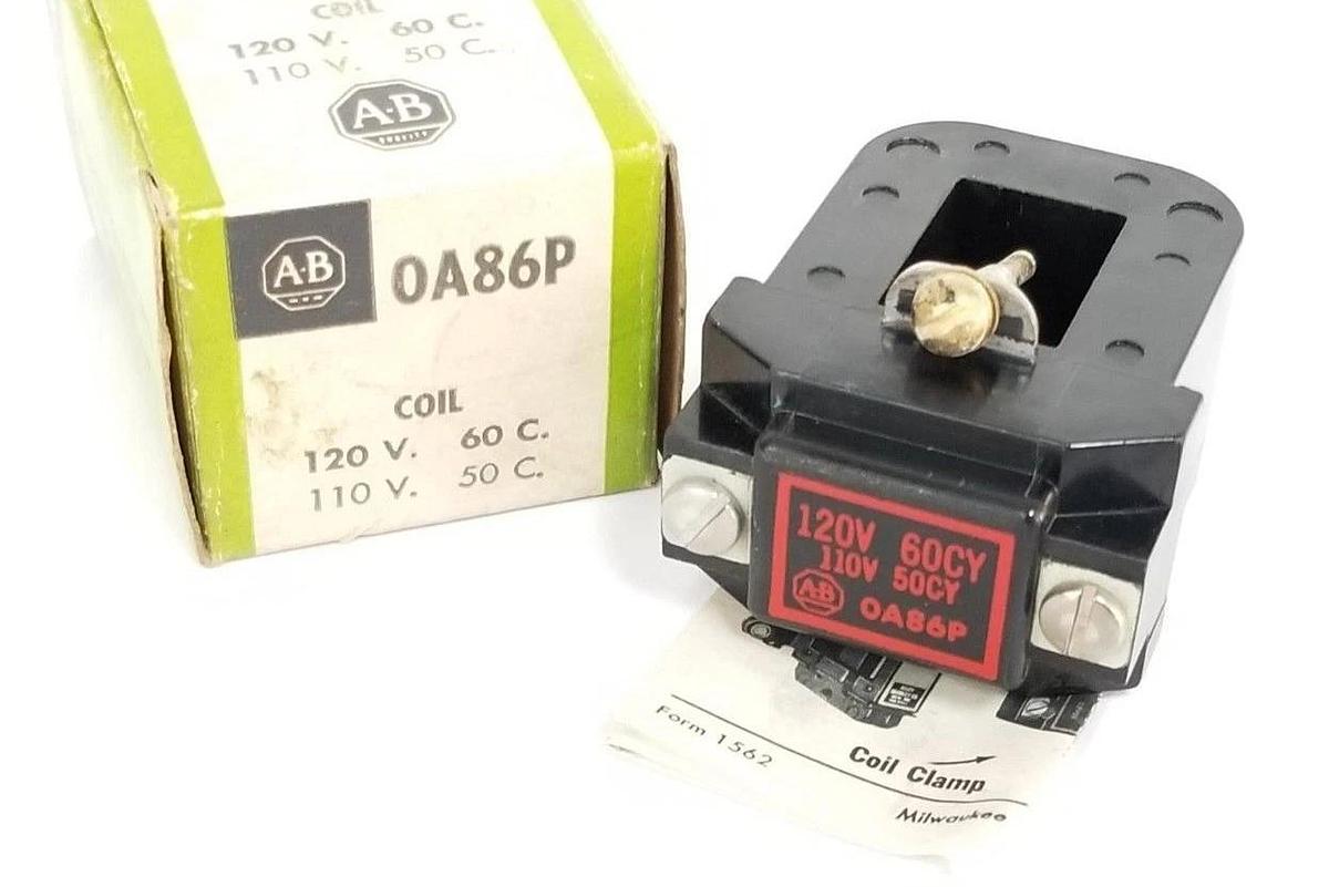 Used NIB ALLEN BRADLEY 0A86P COIL 110-120V 50-60CY