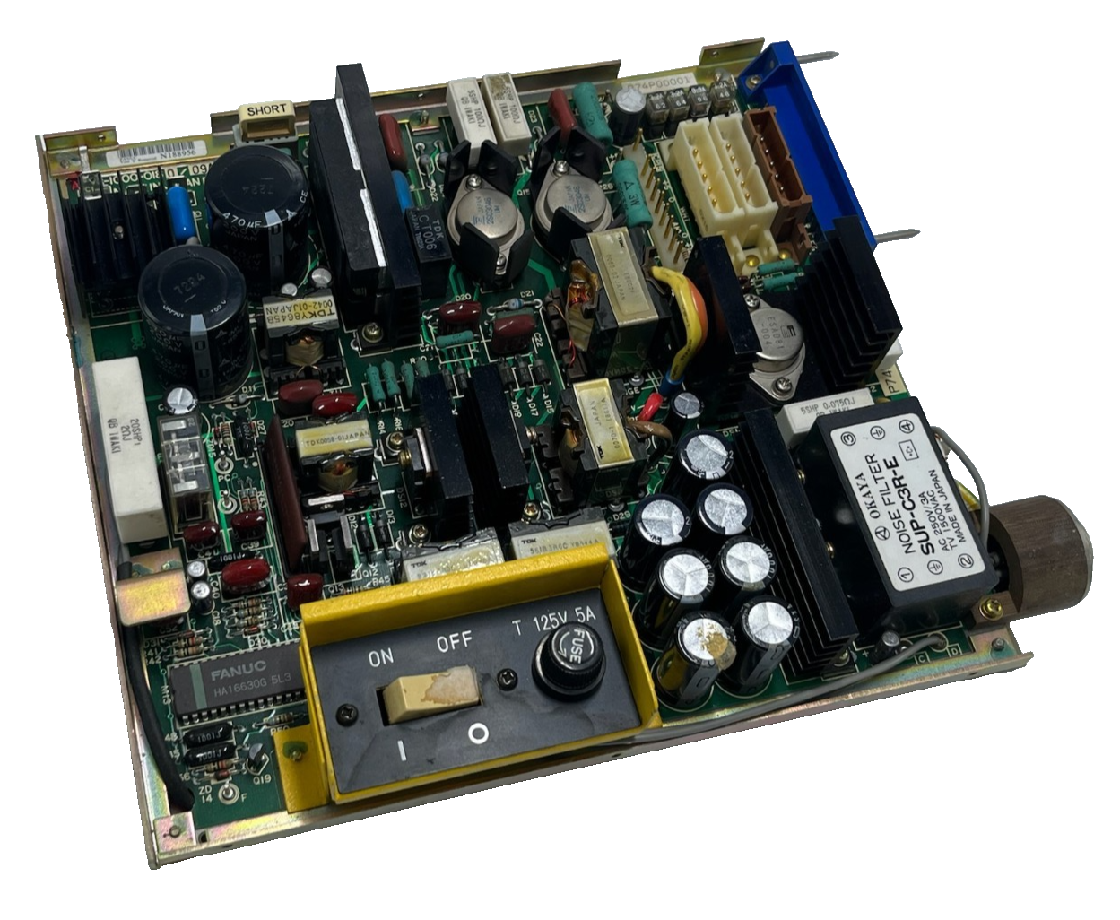 Used FANUC A20B-1000-0180/09A Power Supply Circuit Board A20B-1000-0180 Repaired