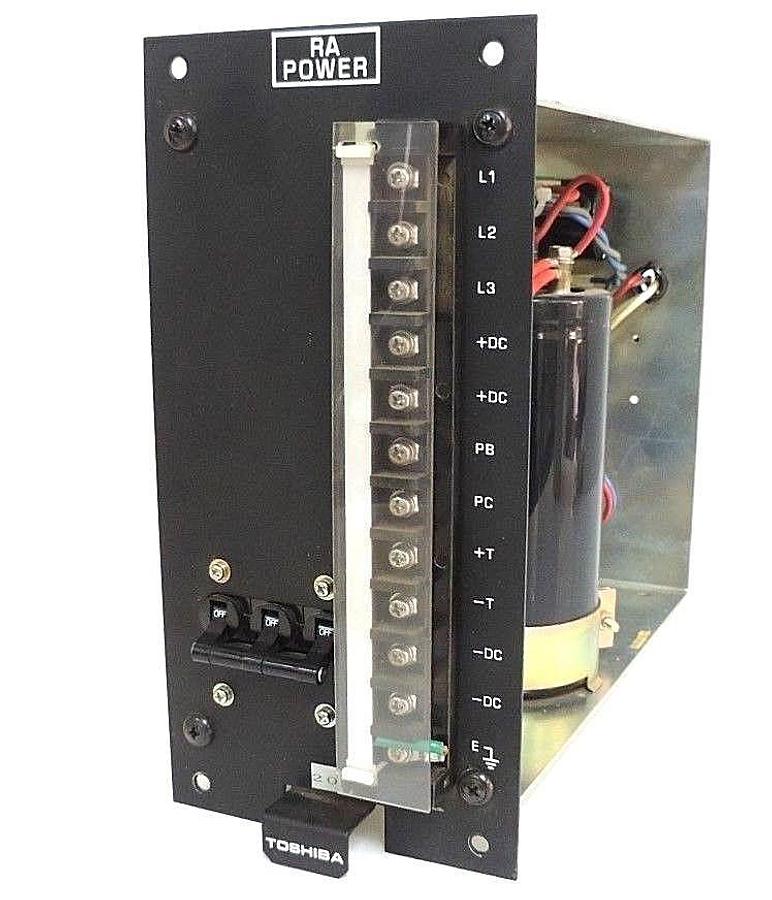 Used TOSHIBA RA POWER RAD92-2020 DC POWER SUPPLY 200/220V 5KVA MAX POWER RAD922020
