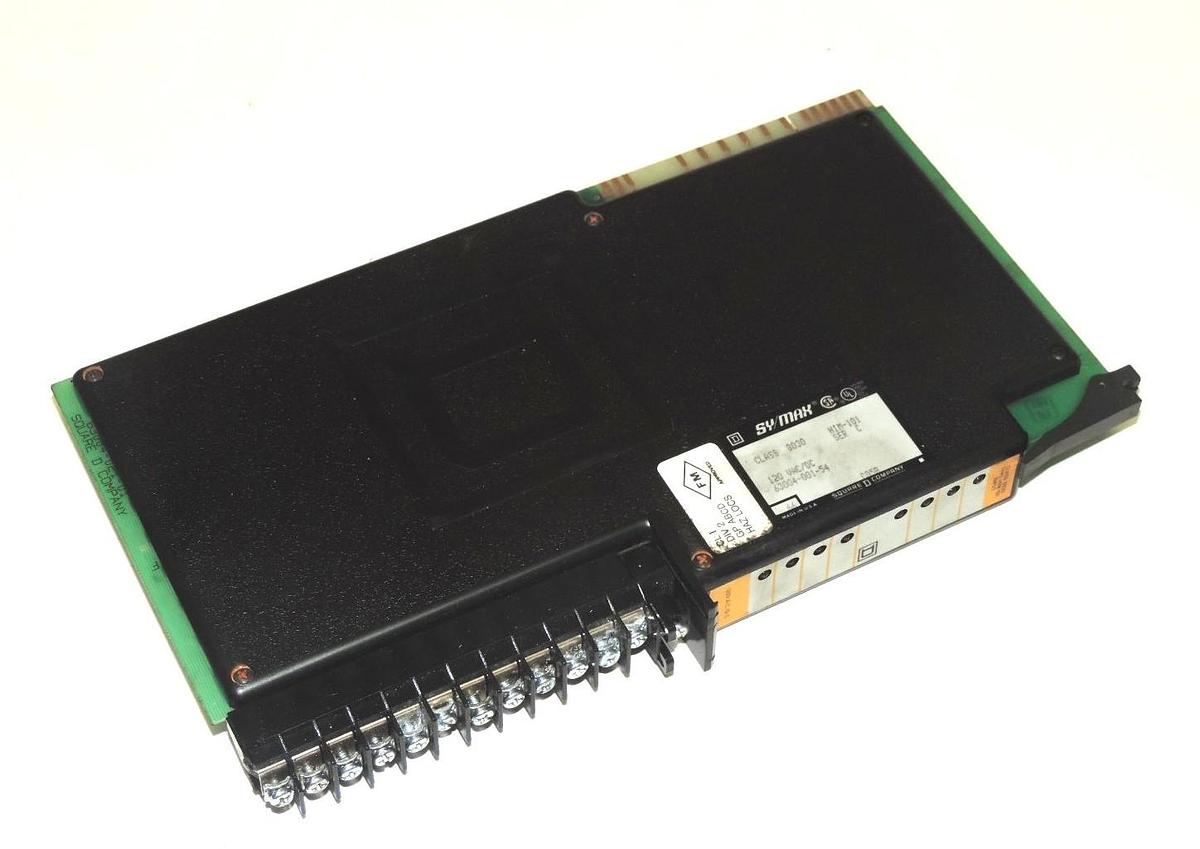 Used SQUARE D 8030-HIM-101 SER. C INPUT MODULE 8030HIM101 W/ WIRING ARM