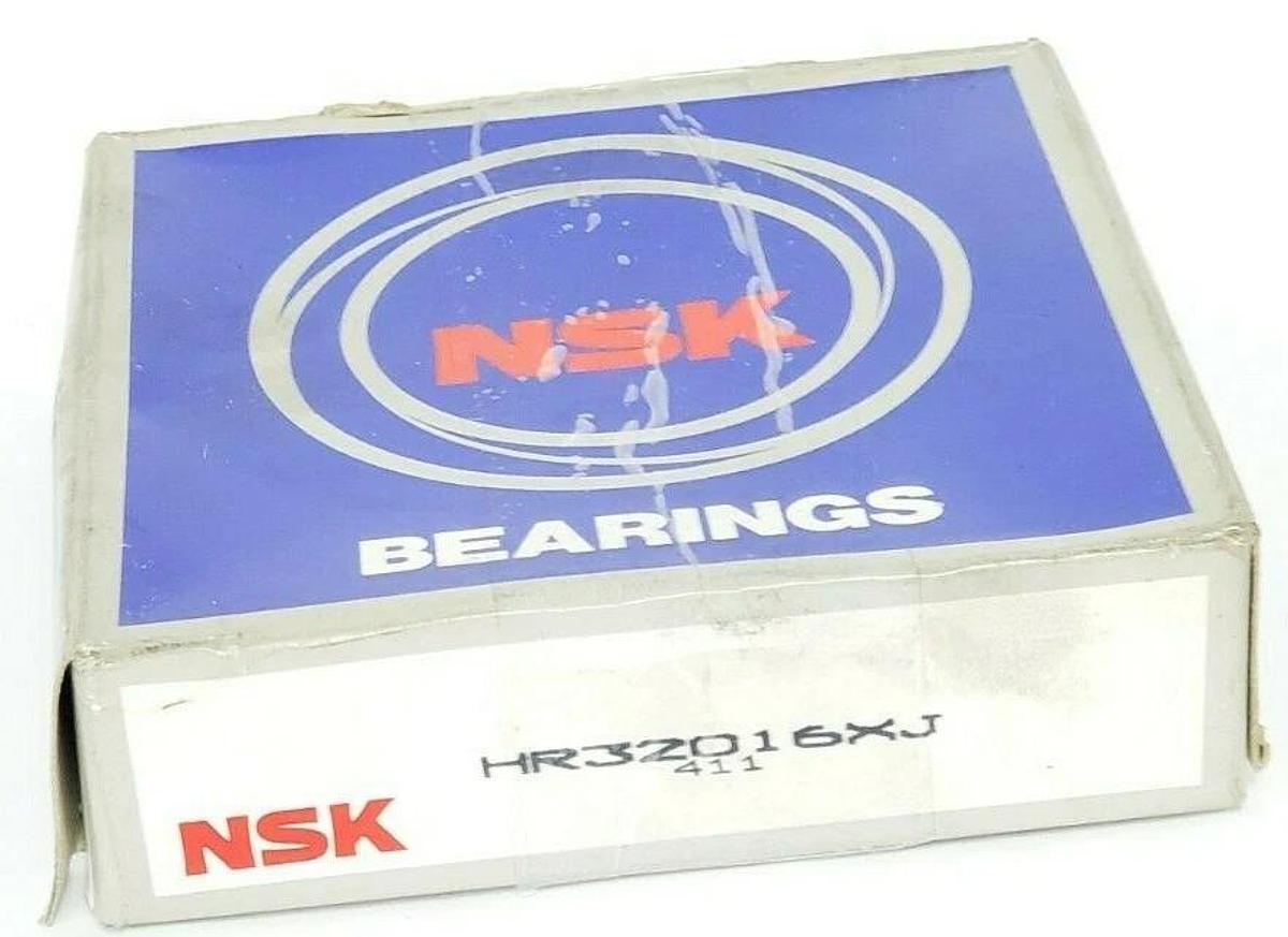 Used NIB NSK HR32016XJ TAPERED ROLLER BEARING