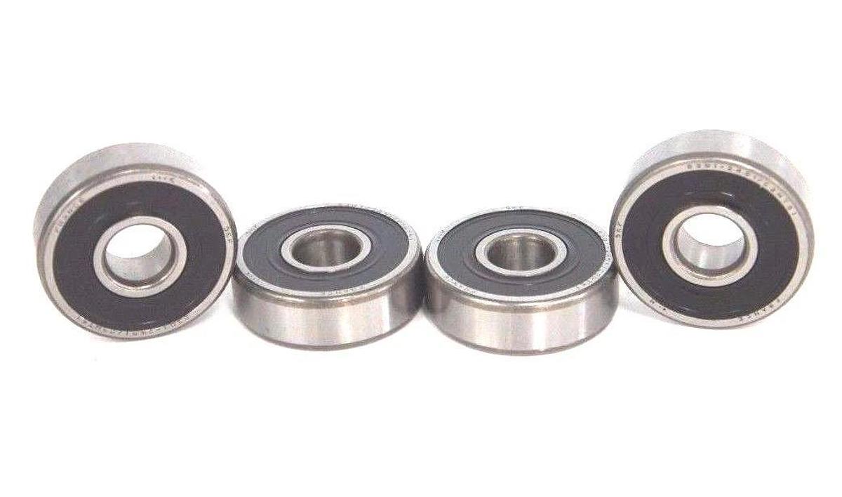 Used LOT OF 4 NEW SKF 6301-2RS1/C3HT51 SINGLE ROW BALL BEARINGS 63012RS1C3HT51