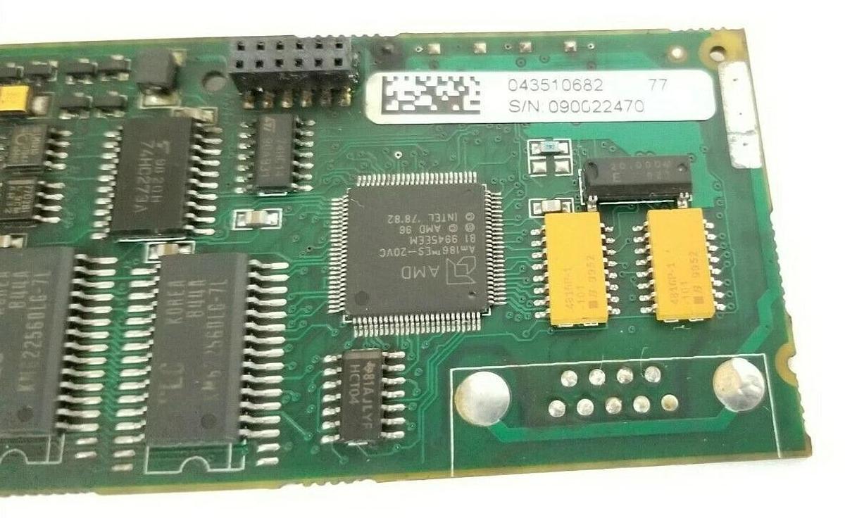 Used AEG SCHNEIDER AUTOMATION INC. 043510682-77 PROCESSOR ADAPTER RS232 D6-043513965