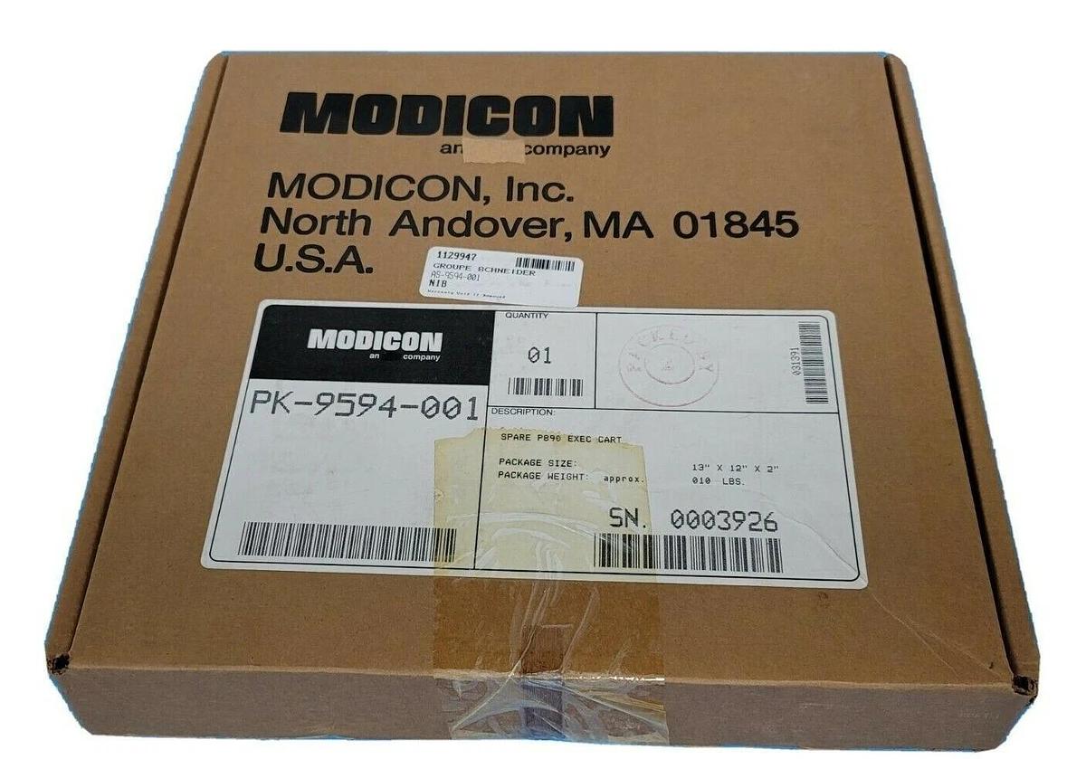 Used NIB MODICON AS-9594-001 MEMORY MODULE P890 EXEC CART PK-9594-001