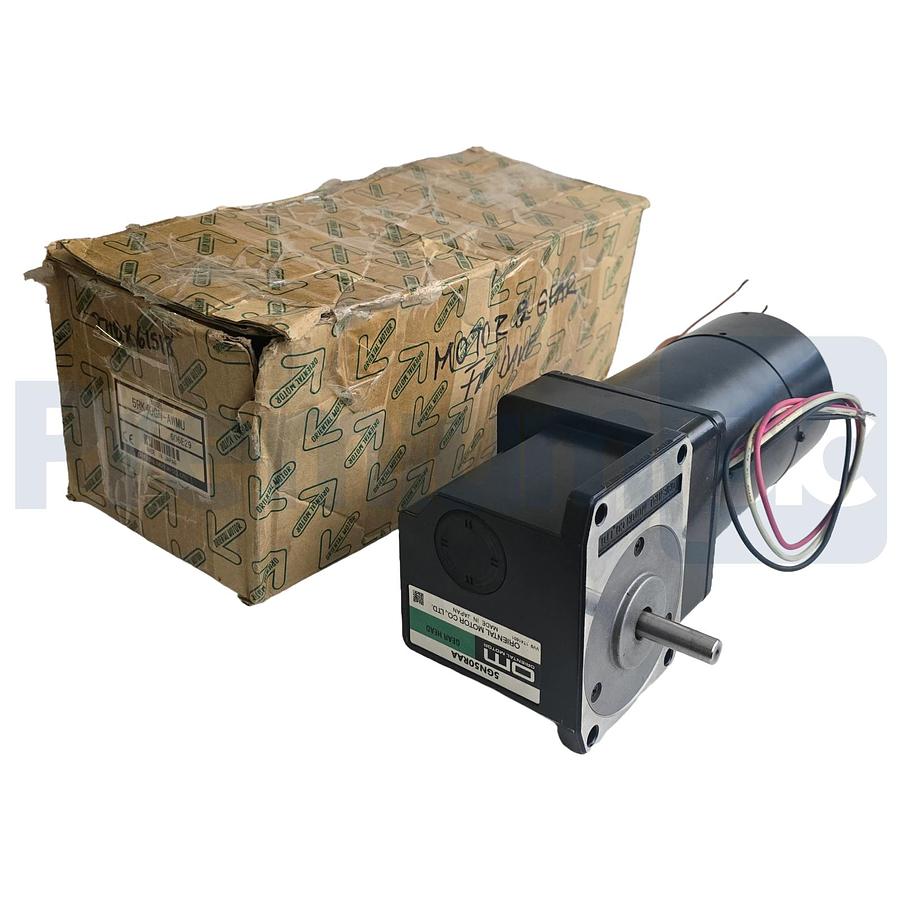 Oriental Motor 5RK40GN-AWMU Brake Motor w/ 5GN50RAA Gearhead 40W 115V 50:1 NSMP