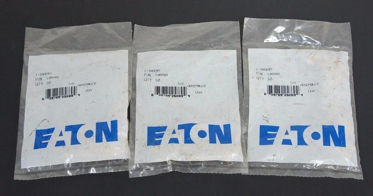 Used LOT OF 30 NIB EATON WEATHERHEAD 1484X8 INSERTS 1/2" TUBE