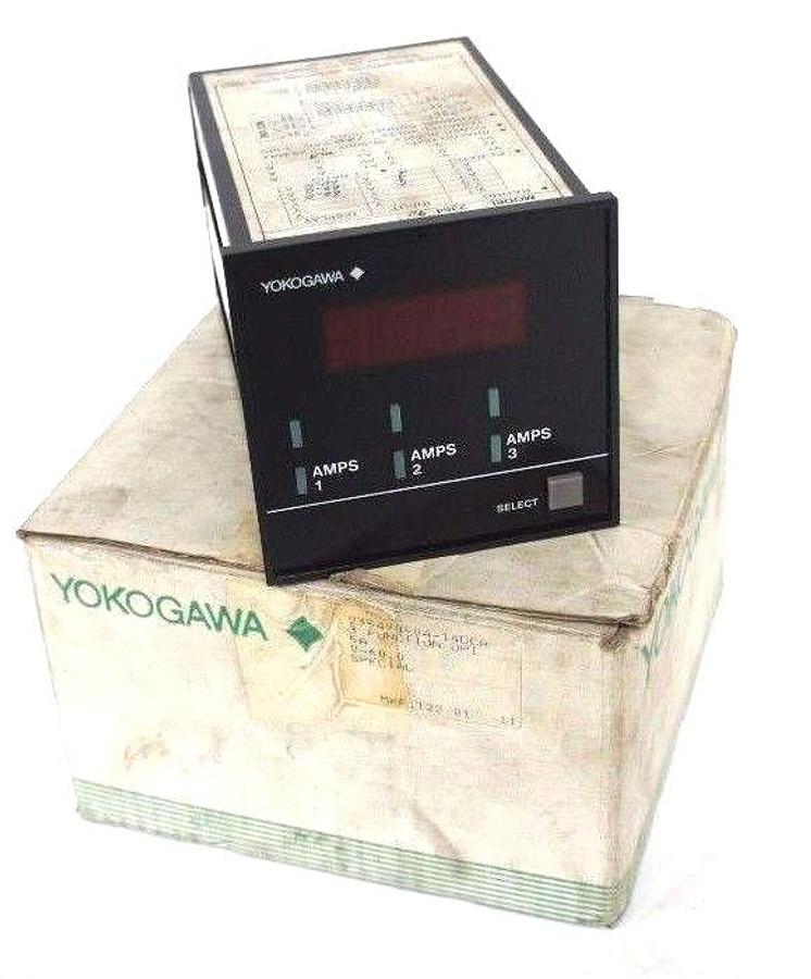Used NEW YOKOGAWA 235490-04-14DCA PANEL METER 2354 90, 60LM0190, MKF1122 01