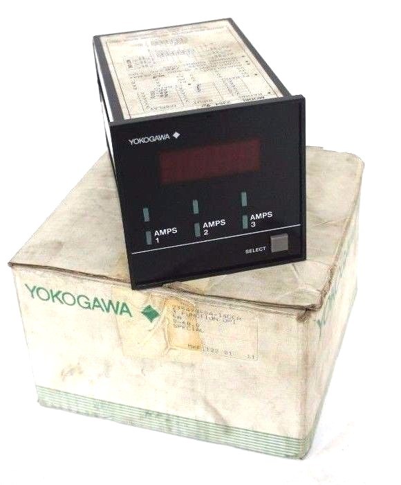 Used NEW YOKOGAWA 235490-04-14DCA PANEL METER 2354 90, 60LM0190, MKF1122 01