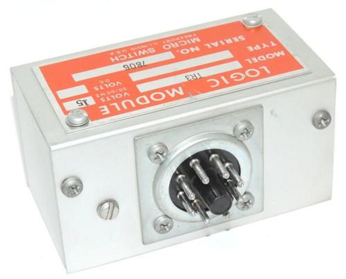 Used HONEYWELL MICRO SWITCH TR3 LOGIC MODULE 15V, 50/60 HZ