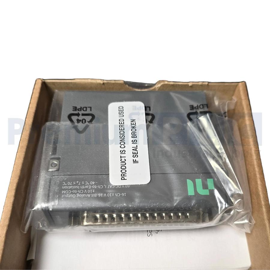 NATIONAL INSTRUMENTS NI-9264 w/ DSUB 16-Ch ±10V, 25 kS/s, 16-Bit 780927-01 NSMP