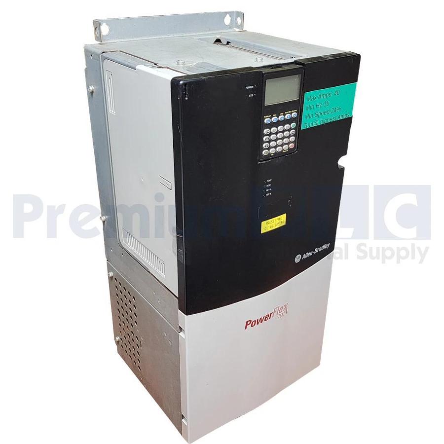 Used USED ALLEN BRADLEY 20BD096A0ANNAND0 /B PowerFlex 700 AC DRIVE VFD 480V 96A 75HP