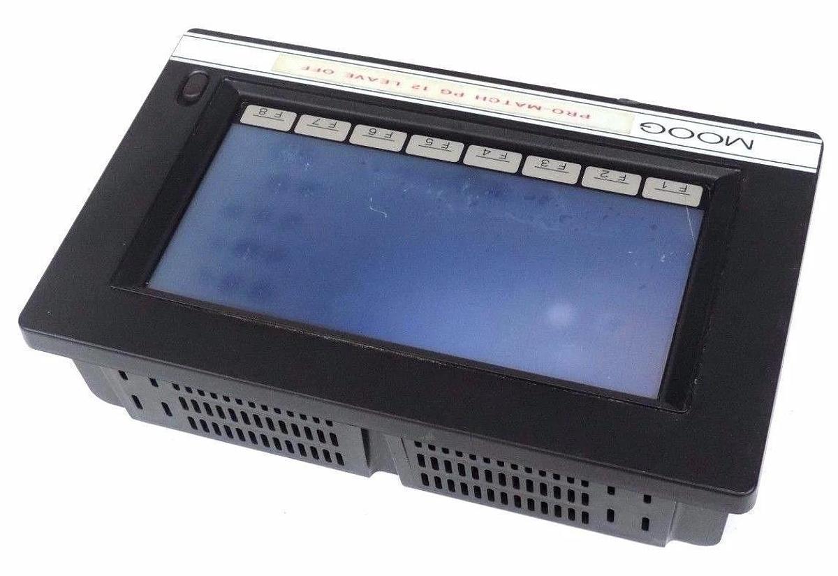Used TOTAL CONTROL PRODUCTS R32MOOG-L01 WORKSTATION PANEL SOFTWARE REV V1.02