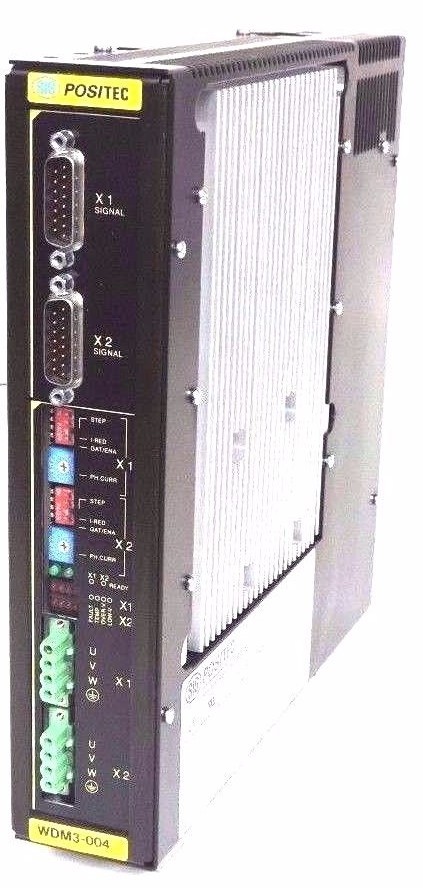 Used SIG POSITEC BERGER LAHR WDM3-004.1801 SERVO DRIVE 230/240V, 5,5A WDM30041801