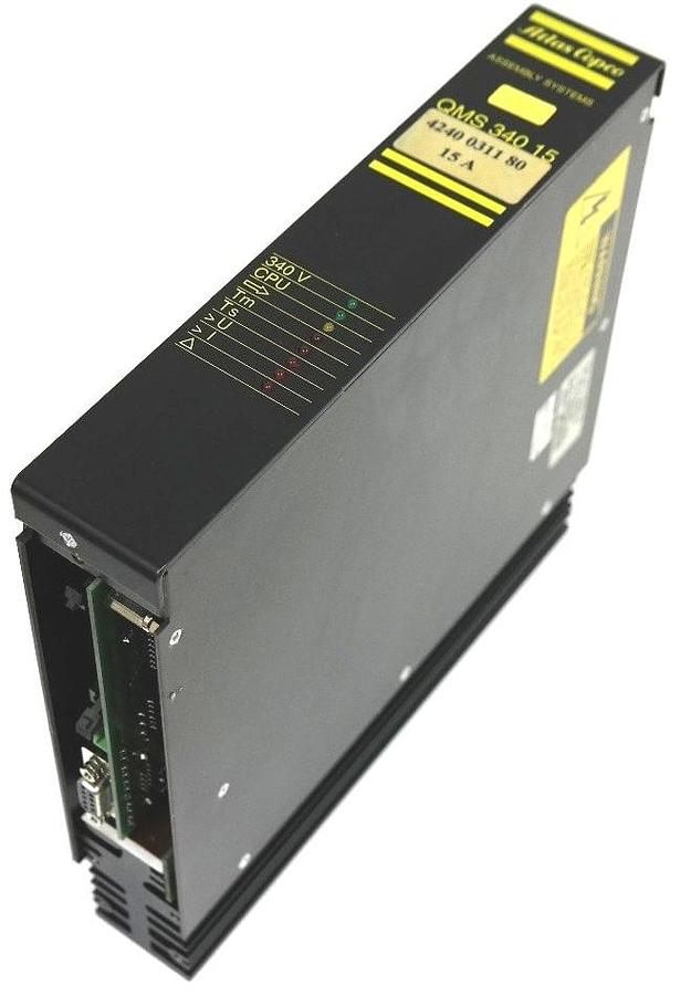 Used ATLAS COPCO 4240 0311 80 SERVO CONTROLLER QMS-340-15, 4240031180, 4240 0307 20