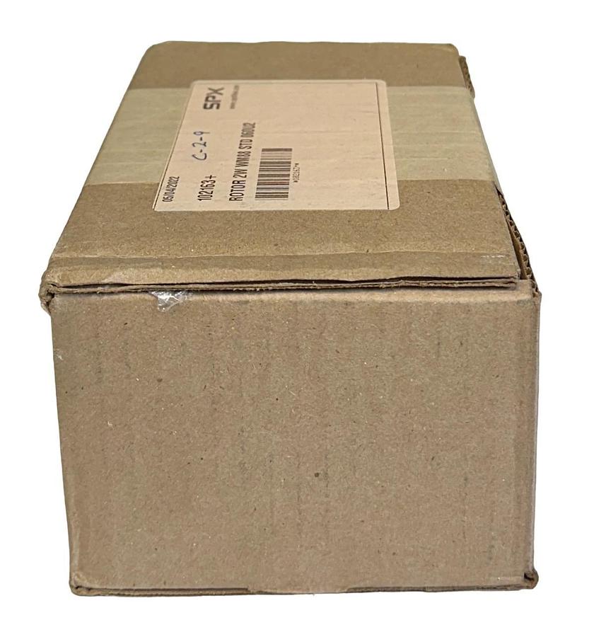 Used NEW SEALED SPX FLOW 102163+ ALLOY TWIN-BLADE ROTOR 2W WM88 STD 060U2 NSFS