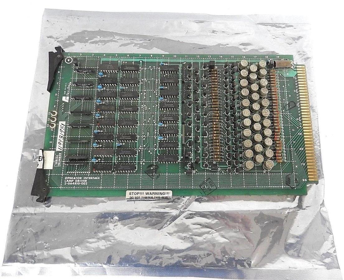 Used ACCURAY 2-064810-002 OPERATOR INTERFACE LAMP DRIVER 2064810002