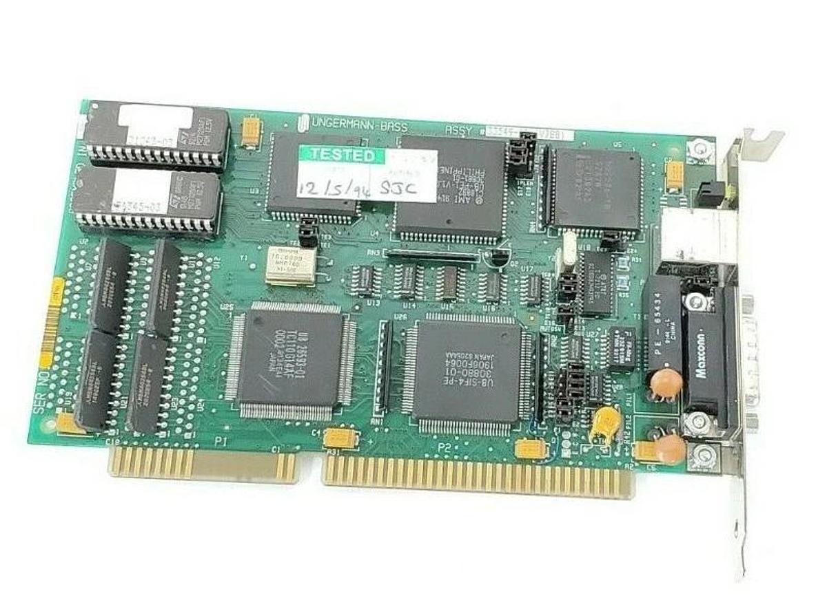 Used UNGERMANN-BASS 33549-02 (V788) ETHERNET ADAPTER 3354902