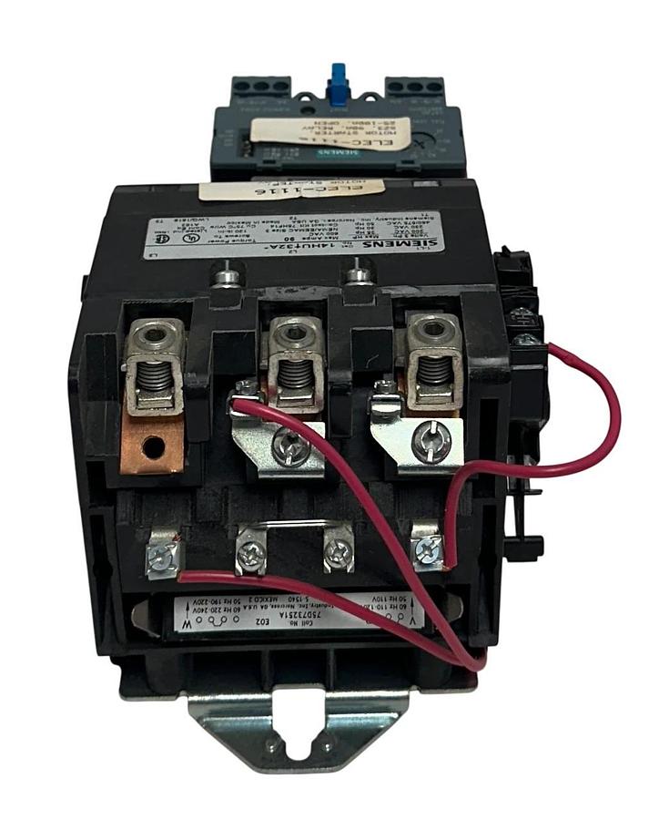 Used For Parts SIEMENS 14HU+32A / 14HU 32A SIZE 3 MOTOR STARTER 90A 600VAC 3PH *READ