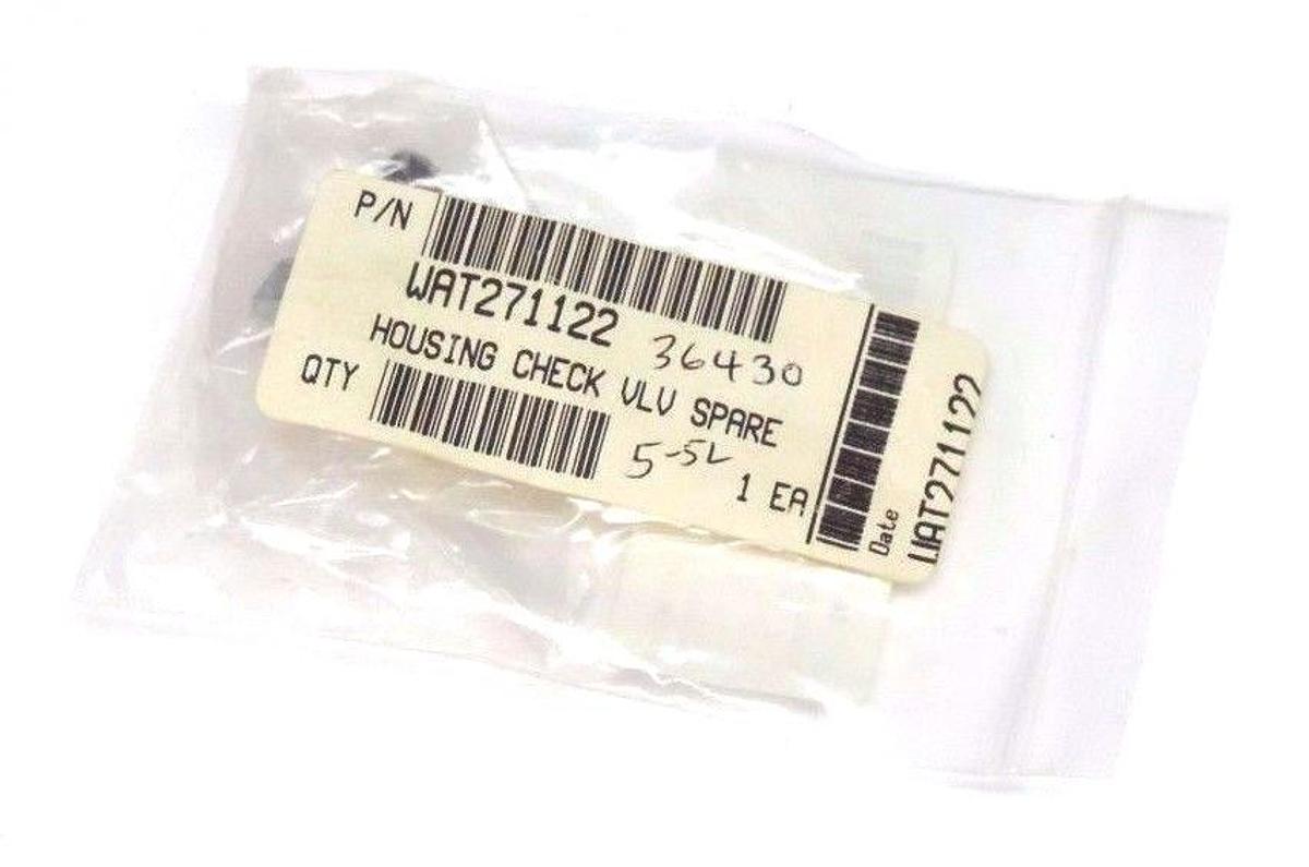 Used NIB WATERS WAT271122 HOUSING CHECK VLV SPARE