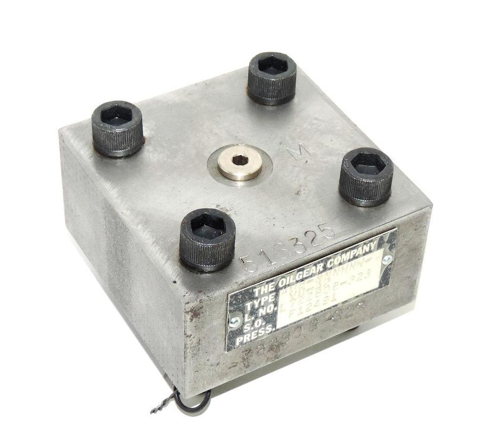 Used NEW OILGEAR COMPANY A08-NNNNNN-VU-A2 CYLINDER BLOCK L. NO. L722808-323