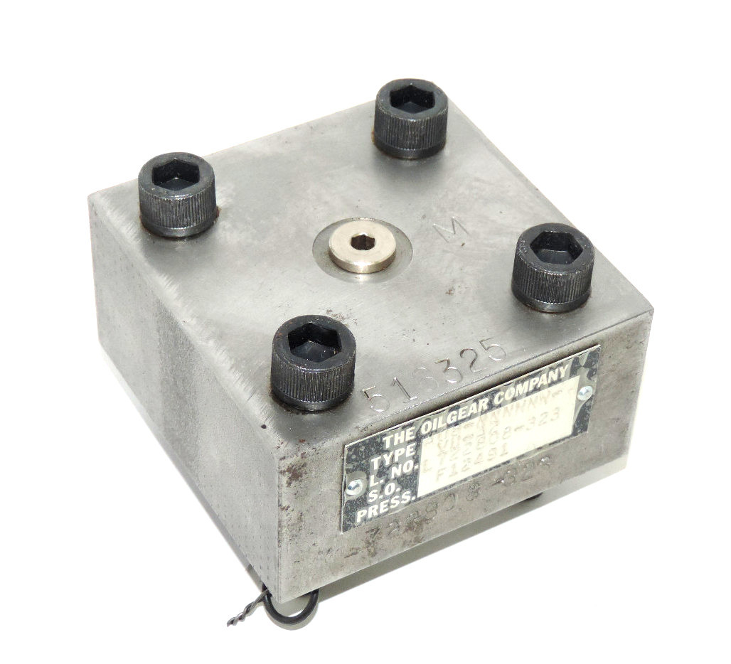 Used NEW OILGEAR COMPANY A08-NNNNNN-VU-A2 CYLINDER BLOCK L. NO. L722808-323