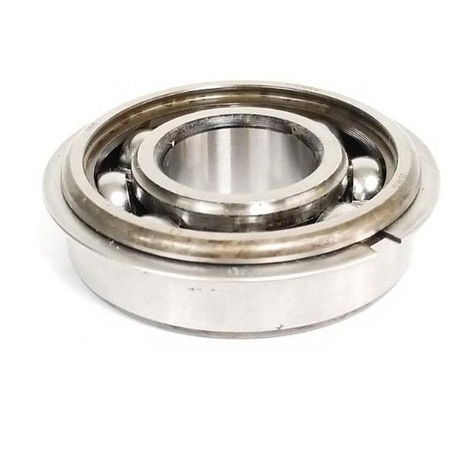 Used NEW FAFNIR 204KG ROLLER BEARING W/ SNAP RING, 204SG, 20MM ID X 47MM OD X 14MM W