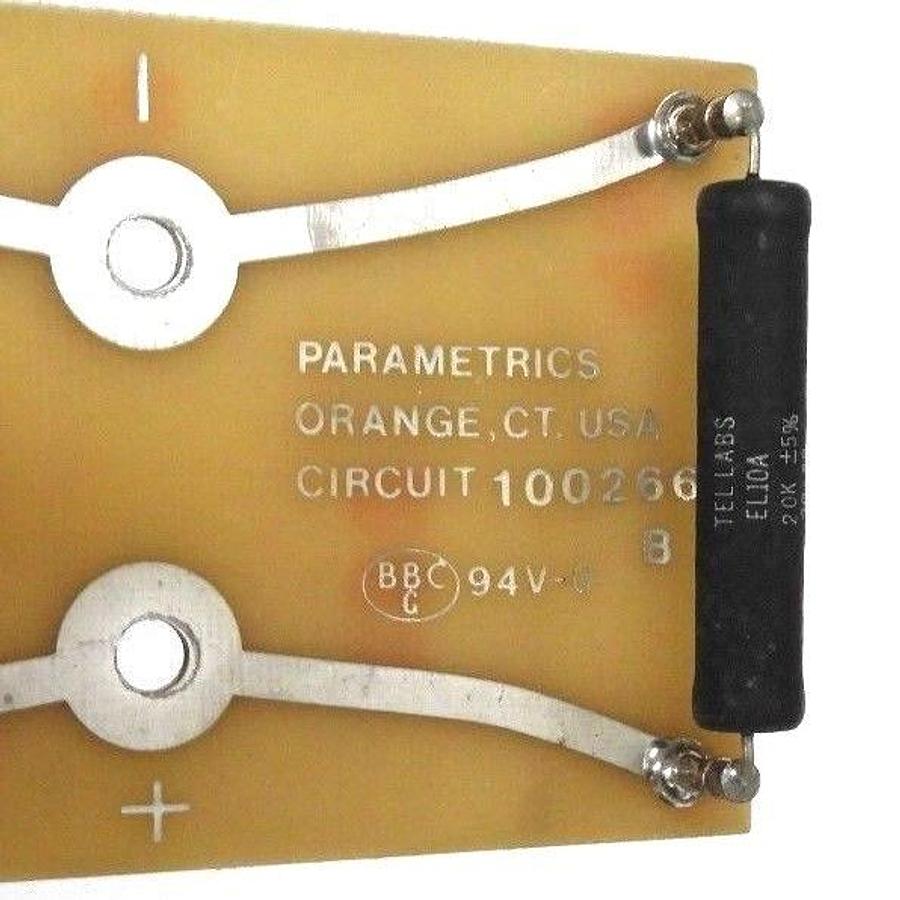 Used PARAMETRICS 100266 CIRCUIT BOARD