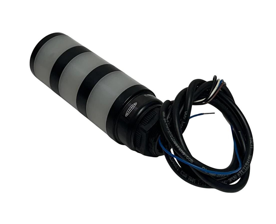 Used BANNER TL50GYR / 83221 STACK LIGHT TOWER 3-COLOR INDICATOR 18-30VDC/24VAC USNP