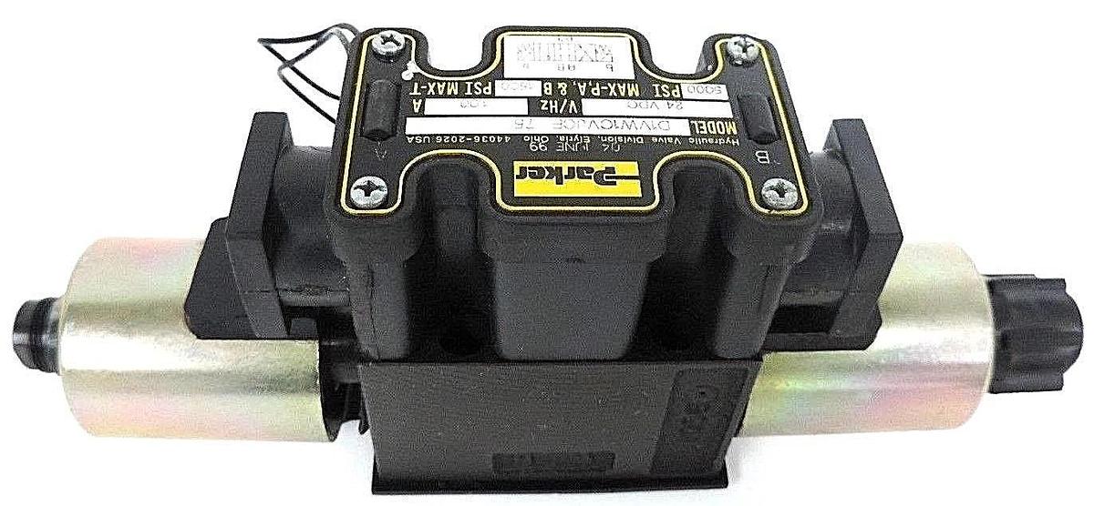 NEW PARKER D1VW1CVJCF-75 DIRECTIONAL VALVE D1VW1CVJCF, 24V, 1.00A, 5000PSI