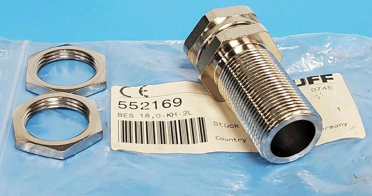 Used LOT OF 3 NEW BALLUFF 552169 CLAMPS BES 18,0-KH-2L
