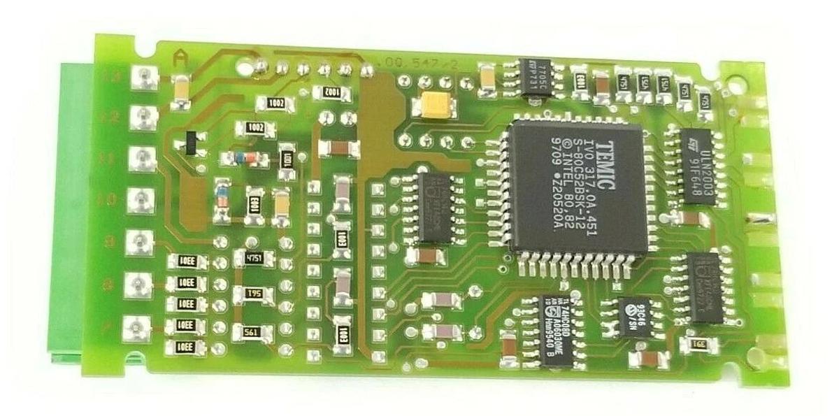 Used IVO INDUSTRIES 372.00.547/2 CONTROL BOARD 00.547/2
