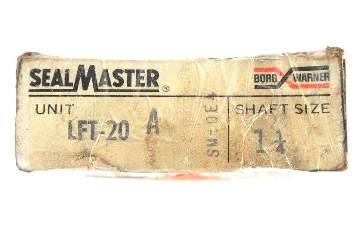 Used NIB SEALMASTER LFT-20 FLANGE BEARING 1-1/4" SHAFT SIZE LFT-20A