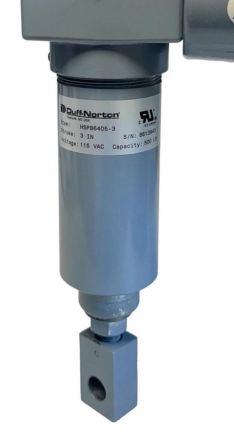NEW DUFF-NORTON HSPB6405-3 / SK6505-32-1 / UM34P34NZ01A LINEAR ACTUATOR 3'' NSNP