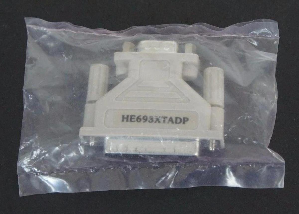 Used NEW GE FANUC HE693XTADP CABLE CONVERTER 9PIN TO 25PIN
