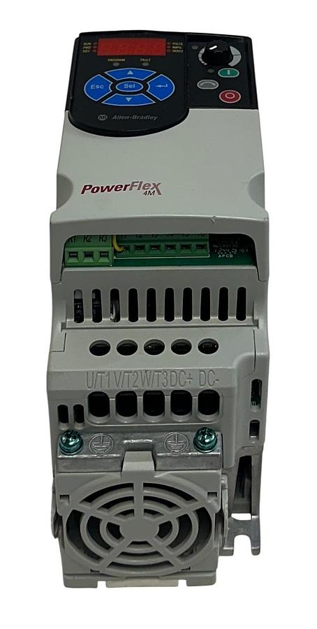 Used ALLEN BRADLEY 22F-D1P5N103 /A PowerFlex 4M AC DRIVE 0.4kW/0.5HP 380-480V USNP